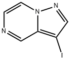 Pyrazolo[1,5-a]pyrazine, 3-iodo- Structure