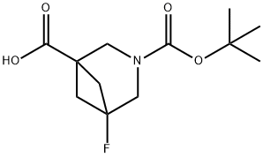 3-Azabicyclo[3.1.1]heptane-1,3-dicarboxylic acid, 5-fluoro-, 3-(1,1-dimethylethyl) ester|3-BOC-5-氟-3-氮雜雙環(huán)[3.1.1]庚烷-1-甲酸