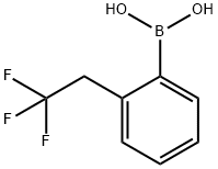 Boronic acid, B-[2-(2,2,2-trifluoroethyl)phenyl]- Struktur