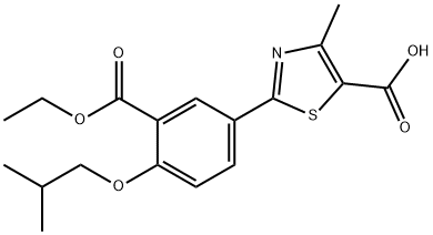 5-Thiazolecarboxylic acid, 2-[3-(ethoxycarbonyl)-4-(2-methylpropoxy)phenyl]-4-methyl-|5-Thiazolecarboxylic acid, 2-[3-(ethoxycarbonyl)-4-(2-methylpropoxy)phenyl]-4-methyl-