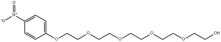 3,6,9,12-Tetraoxatetradecan-1-ol, 14-(4-nitrophenoxy)- Struktur