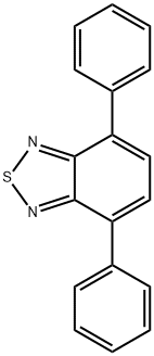 2,1,3-Benzothiadiazole, 4,7-diphenyl- Struktur