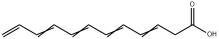 3,5,7,9,11-Dodecapentenoic acid Structure