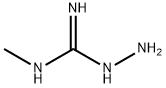 Hydrazinecarboximidamide, N-methyl- Struktur
