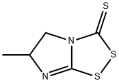 6-methyl-5,6-dihydro-3H-imidazo[2,1-c][1,2,4]dithiazole-3-thione Struktur