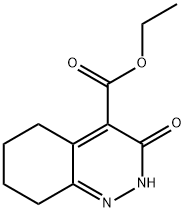 3-oxo-2,3,5,6,7,8-hexahydro-cinnoline-4-carboxylic acid ethyl ester Struktur