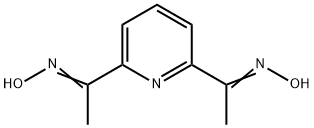 Ethanone, 1,1'-(2,6-pyridinediyl)bis-, 1,1'-dioxime Structure