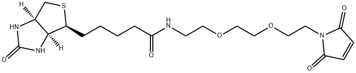 生物素-二聚乙二醇-馬來酰亞胺, 372107-97-6, 結(jié)構(gòu)式