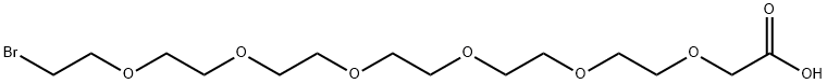 Br-PEG6-CH2COOH, 411241-11-7, 結(jié)構(gòu)式