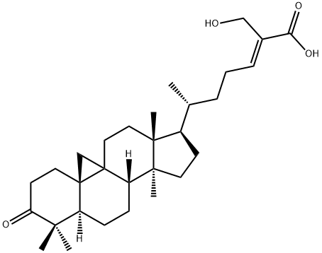 27-HydroxyMangiferonic acid Struktur