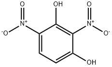 2，4-Dinitro-1，3-benzene diol Struktur