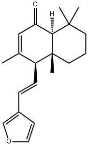 (4S)-4α-[(Z)-2-(3-フリル)ビニル]-4a,5,6,7,8,8aβ-ヘキサヒドロ-3,4aα,8,8-テトラメチルナフタレン-1(4H)-オン