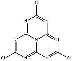 1,3,4,6,7,9,9b-Heptaazaphenalene, 2,5,8-trichloro-, 2,5,8-Trichloro-1,3,4,6,7,9,9b-heptaazaphenalene 結(jié)構(gòu)式