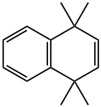 Naphthalene, 1,4-dihydro-1,1,4,4-tetramethyl- Struktur