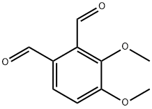 1,2-Benzenedicarboxaldehyde, 3,4-dimethoxy- Struktur