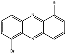 Phenazine, 1,6-dibromo- Struktur