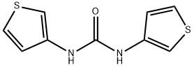1,3-di(thiophen-3-yl)urea Struktur