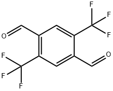 1,4-Benzenedicarboxaldehyde, 2,5-bis(trifluoromethyl)- Struktur