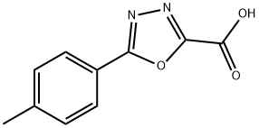 JR-13664, 5-p-Tolyl-1,3,4-oxadiazole-2-carboxylic acid, 97% Struktur