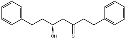 (R)-5-ヒドロキシ-1,7-ジフェニル-3-ヘプタノン 化學構(gòu)造式