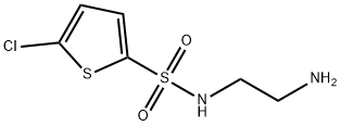 2-Thiophenesulfonamide, N-(2-aminoethyl)-5-chloro- Struktur