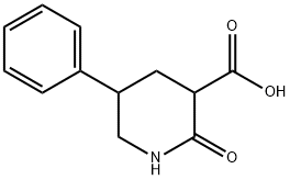 3-Piperidinecarboxylic acid, 2-oxo-5-phenyl- Struktur