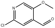 2-Chloro-5-methoxy-pyridine-4-carbaldehyde Struktur