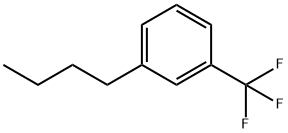 Benzene, 1-butyl-3-(trifluoromethyl)- Struktur