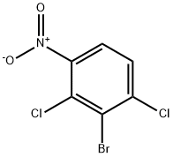 Benzene, 2-bromo-1,3-dichloro-4-nitro- Struktur
