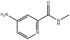 4-amino-N-methylpyridine-2-carboxamide Struktur