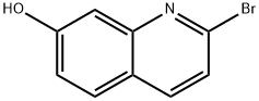 7-Quinolinol, 2-bromo- Struktur