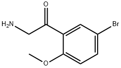 2-amino-1-(5-bromo-2-methoxyphenyl)ethan-1-one Struktur