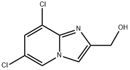 {6,8-Dichloroimidazo[1,2-a]pyridin-2-yl}methanol Struktur