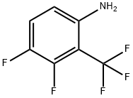 Benzenamine, 3,4-difluoro-2-(trifluoromethyl)- Struktur