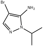 4-bromo-1-isopropyl-1H-pyrazol-5-amine Struktur