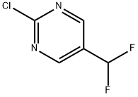2-Chloro-5-(difluoromethyl)pyrimidine Struktur