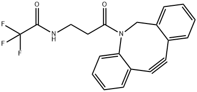 N-[3-(11,12-二脫氫二苯并[B,F]環(huán)辛-5(6H)-基)-3-氧代丙基]-2,2,2-三氟乙酰胺, 1337920-23-6, 結(jié)構(gòu)式