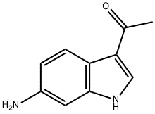 1-(6-amino-1H-indol-3-yl)ethan-1-one Structure