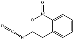 Benzene, 1-(2-isocyanatoethyl)-2-nitro- Struktur