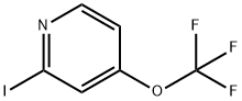 Pyridine, 2-iodo-4-(trifluoromethoxy)- Struktur