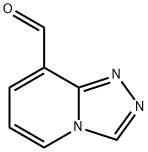 1,2,4]triazolo[4,3-a]pyridine-8-carbaldehyde Struktur
