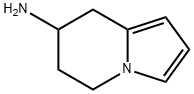 7-Indolizinamine, 5,6,7,8-tetrahydro- Struktur