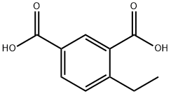 1,3-Benzenedicarboxylic acid, 4-ethyl- Struktur