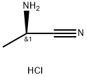 (2R)-2-Aminopropanenitrile hydrochloride Struktur