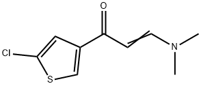 2-Propen-1-one, 1-(5-chloro-3-thienyl)-3-(dimethylamino)- Struktur