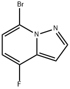 7-溴-4-氟吡唑并[1,5-A]吡啶, 1427396-14-2, 結(jié)構(gòu)式