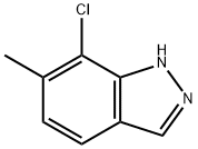 1H-Indazole, 7-chloro-6-methyl- Struktur