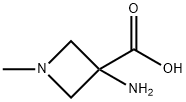3-amino-1-methylazetidine-3-carboxylic acid Struktur