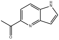 Ethanone, 1-(1H-pyrrolo[3,2-b]pyridin-5-yl)- Structure