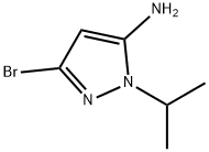 3-bromo-1-isopropyl-1H-pyrazol-5-amine Struktur